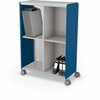 Mooreco Compass Cabinet Grande With Cubbies Navy 60.6in H x 42in W x 19.2in D D3A1J1E1X0